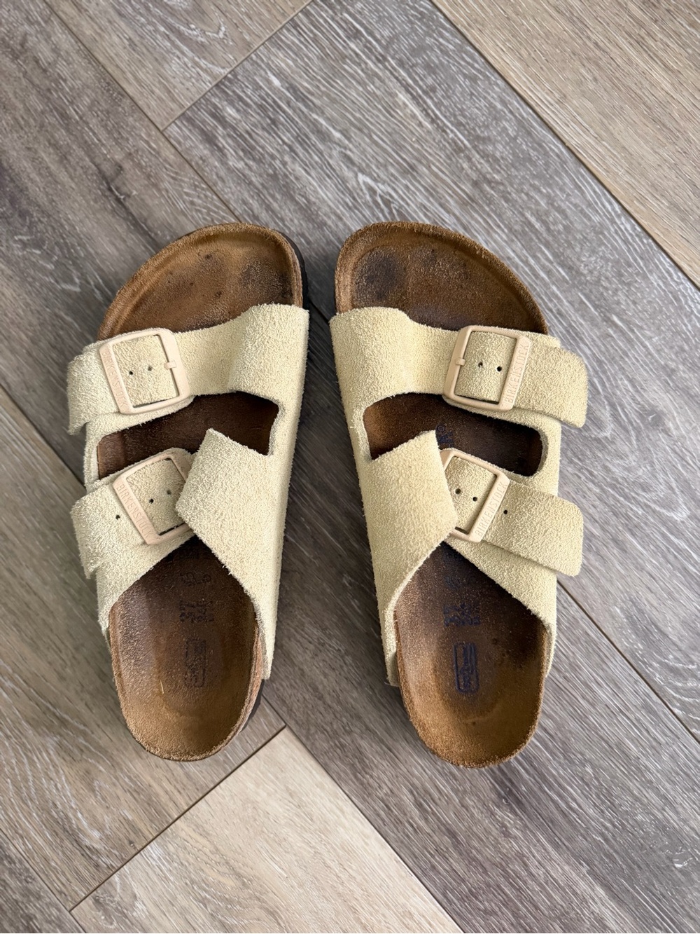 Birkenstock Arizona Suede Leather Soft Footbed